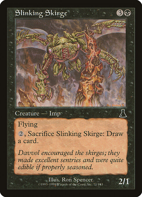 Slinking Skirge - Magic: The Gathering UDS #71