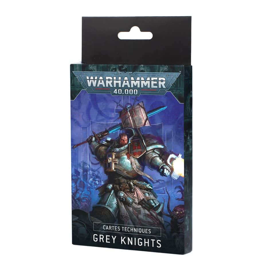 Warhammeer 40k - Space Marines: Grey Knights - Datasheet Cards: Grey Knights