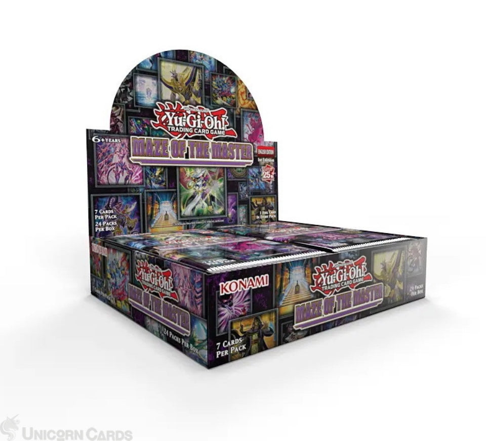 Yu-Gi-Oh!: Maze of the Master Booster Box