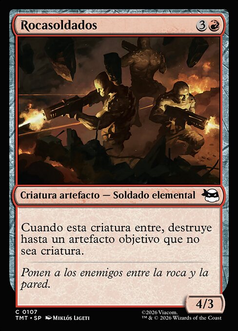 Rock Soldiers · TMT #107 · ES