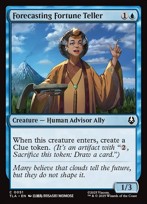 Forecasting Fortune Teller - Magic: The Gathering TLA #51
