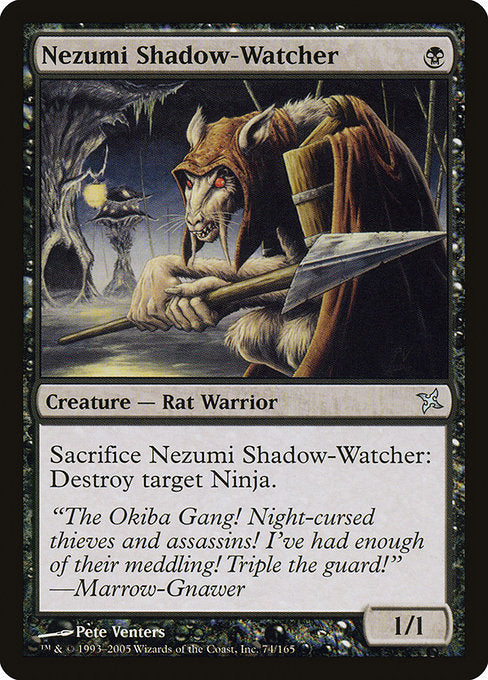 Nezumi Shadow-Watcher Betrayers of Kamigawa BOK