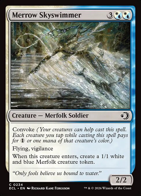 Merrow Skyswimmer - Magic: The Gathering ECL #234