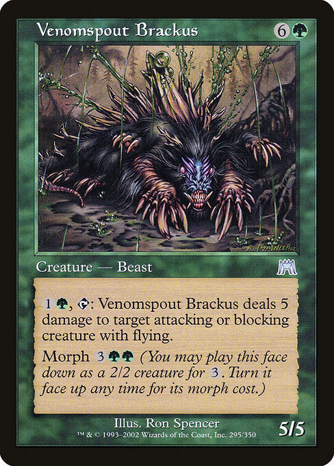 Venomspout Brackus - Magic: The Gathering ONS #295