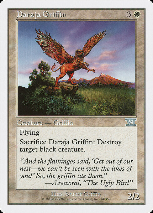 Daraja Griffin - Magic: The Gathering 6ED #14