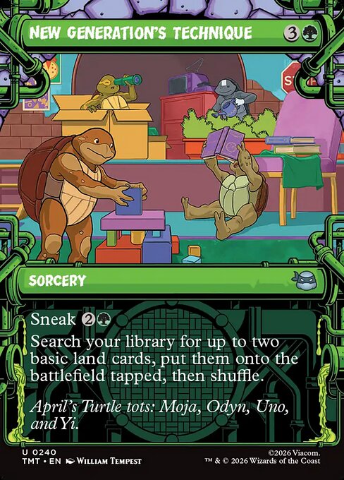 New Generation's Technique - Magic: The Gathering TMT #240