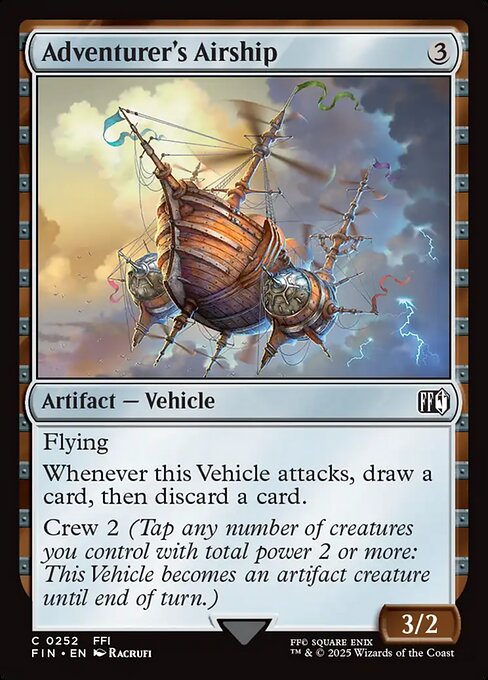 Adventurer's Airship - Magic: The Gathering FIN #252