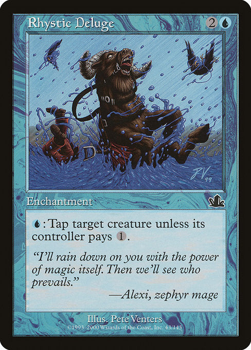 Rhystic Deluge Prophecy PCY