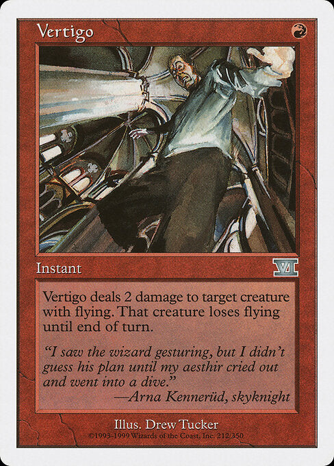 Vertigo - Magic: The Gathering 6ED #212