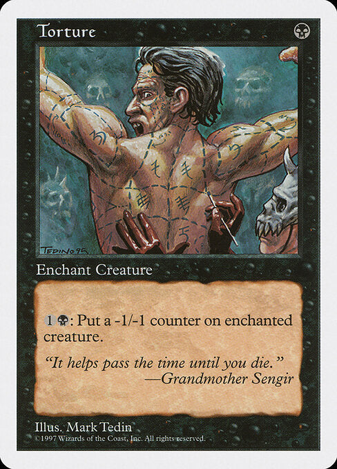 Torture - Magic: The Gathering 5ED #199