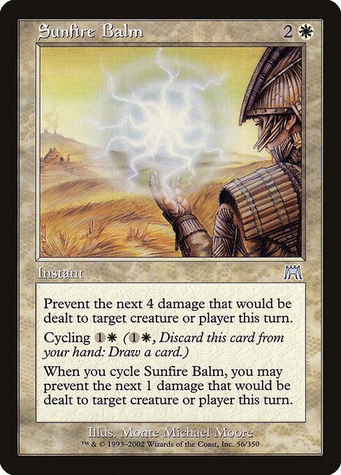 Sunfire Balm - Magic: The Gathering ONS #56