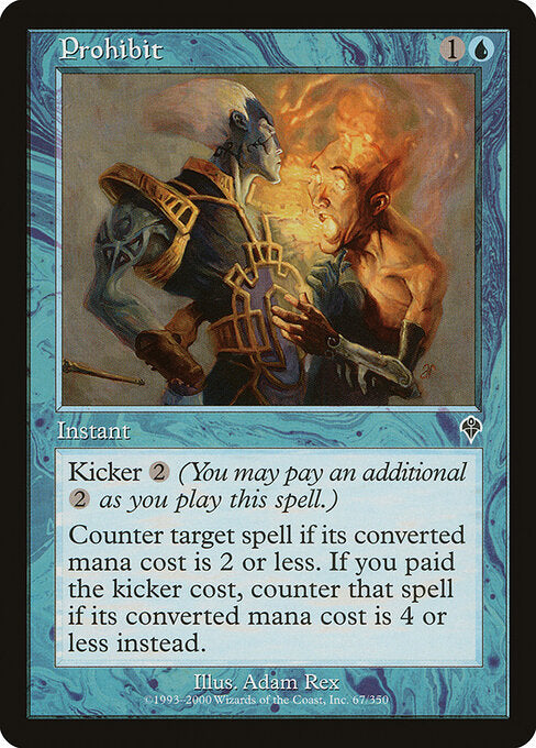 Prohibit - Magic: The Gathering INV #67