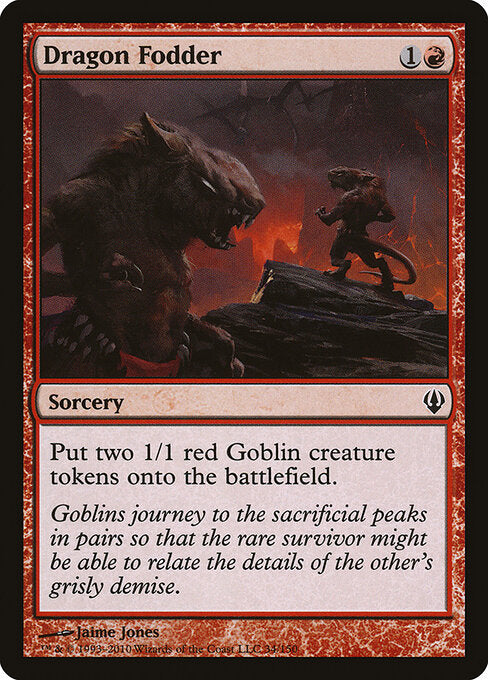 Dragon Fodder - Magic: The Gathering ARC #34
