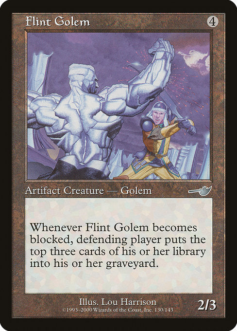 Flint Golem Nemesis NEM