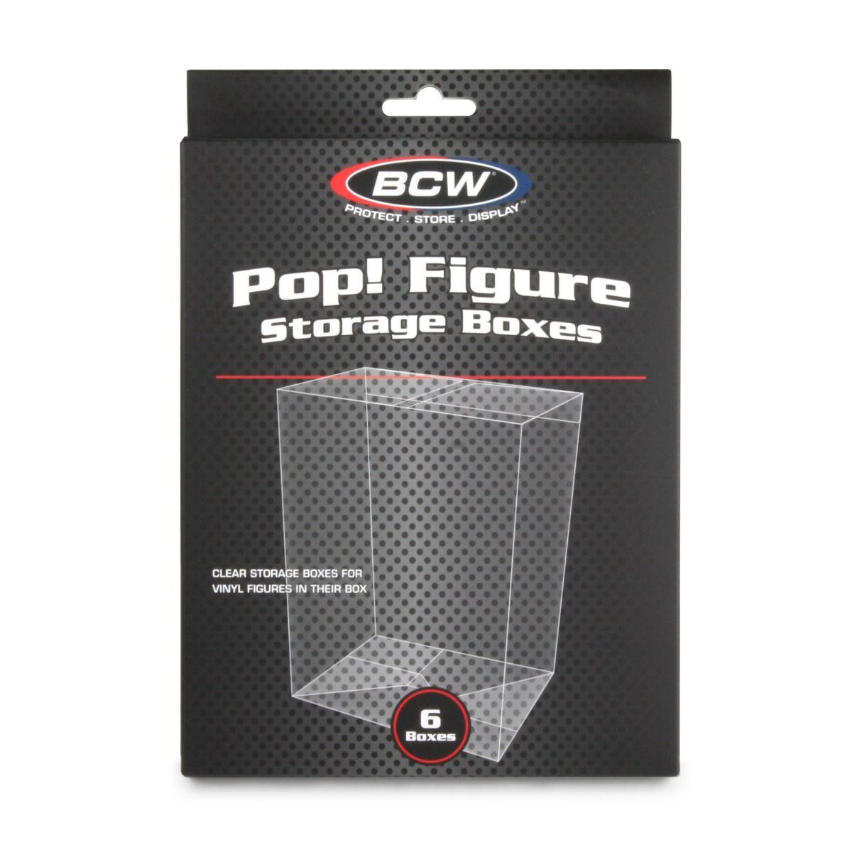 BCW - Pop! Figure Storage Boxex - 6ct