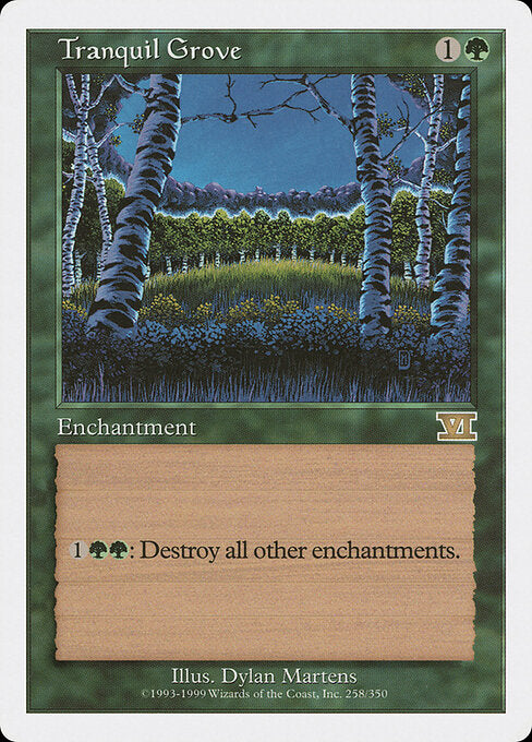 Tranquil Grove - Magic: The Gathering 6ED #258