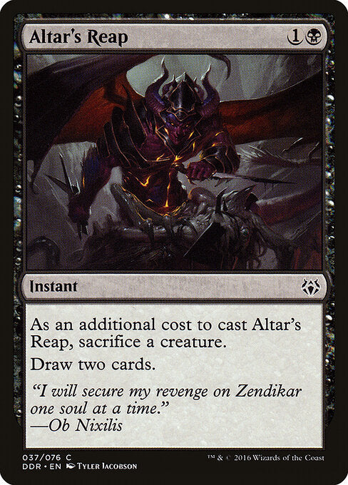 Altar's Reap - Magic: The Gathering DDR #37