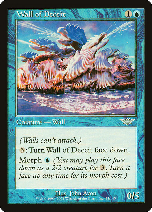 Wall of Deceit - Magic: The Gathering LGN #55