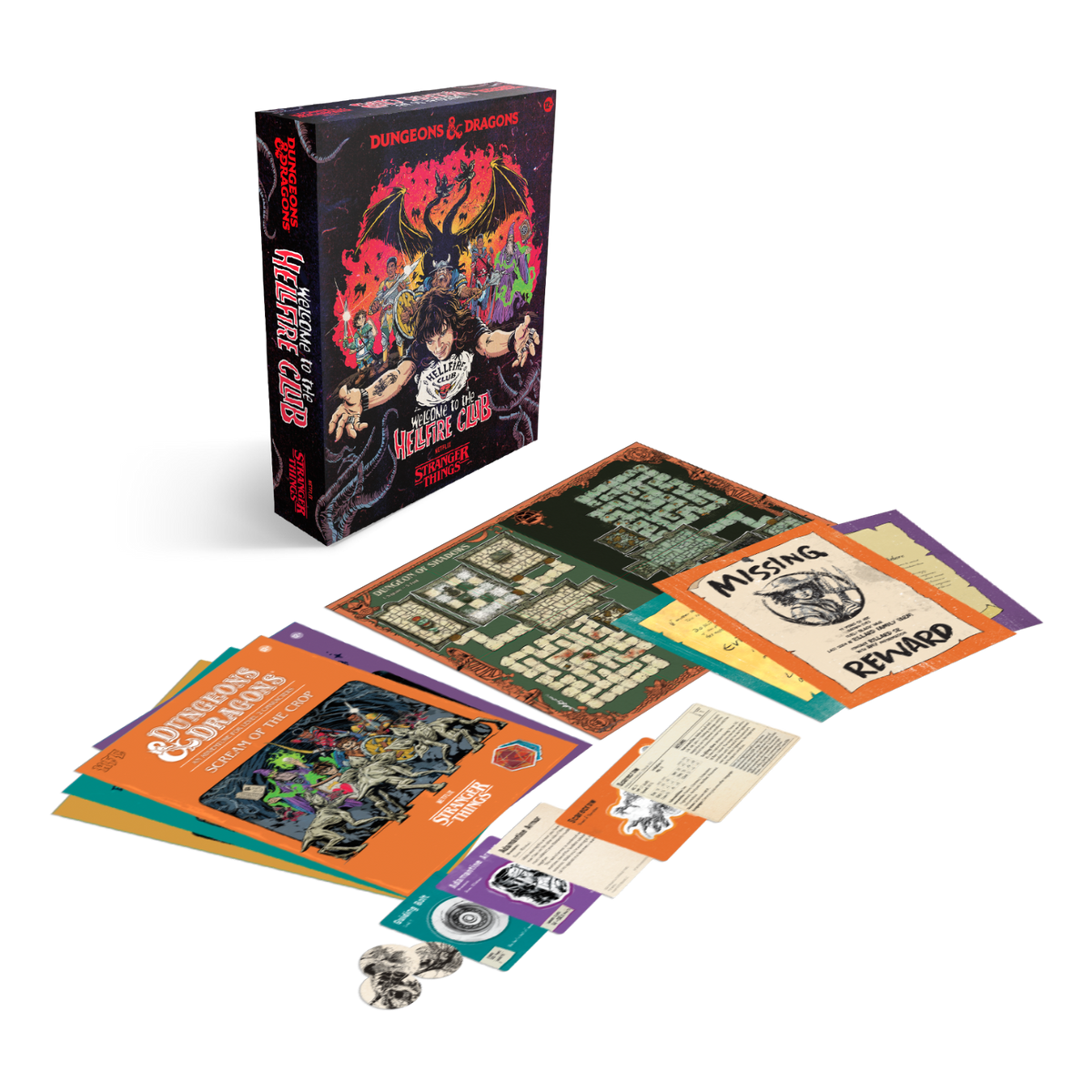 D&D, 5e: Stranger Things- Welcome To The Hellfire Club