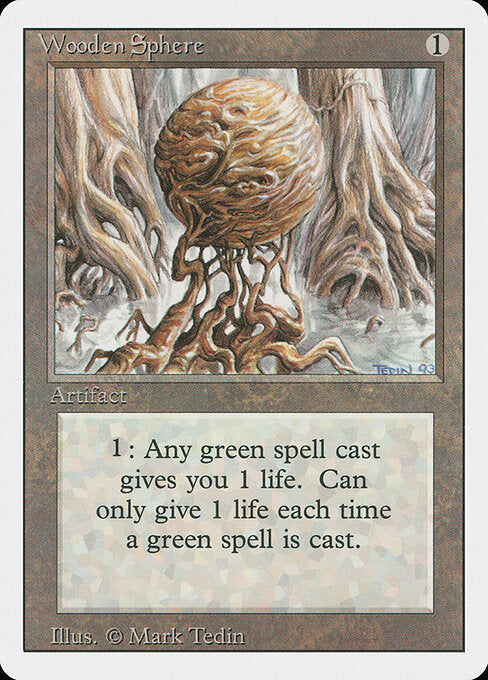 Wooden Sphere - Magic: The Gathering 3ED #281
