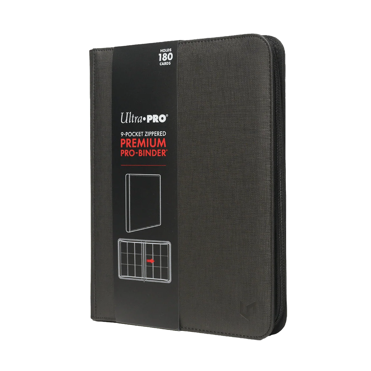 Binder: PRO 9-Pocket Premium Zippered – Black
