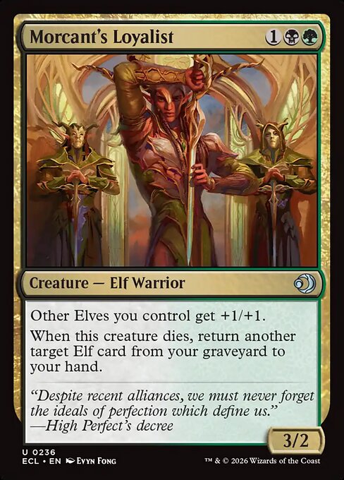 Morcant's Loyalist - Magic: The Gathering ECL #236