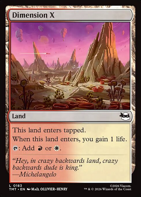 Dimension X - Magic: The Gathering TMT #183