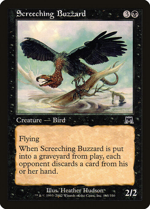 Screeching Buzzard - Magic: The Gathering ONS #165