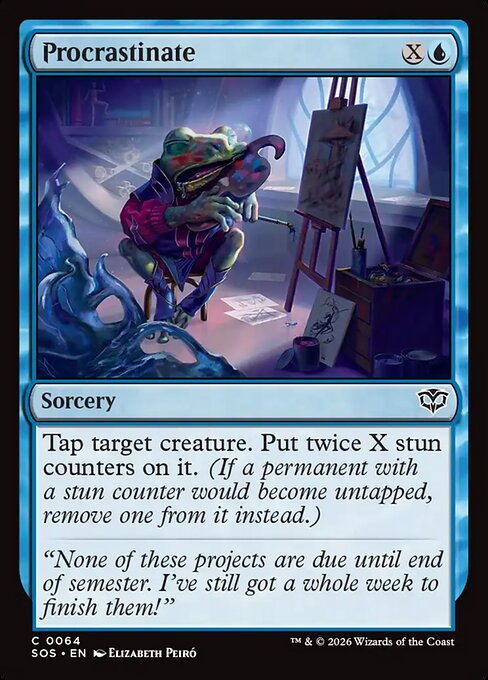Procrastinate - Magic: The Gathering SOS #64