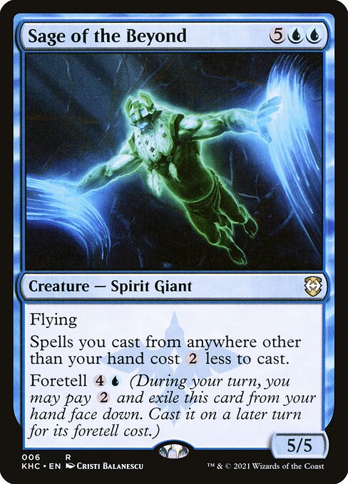 Sage of the Beyond - Magic: The Gathering KHC #6