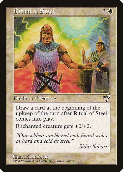 Ritual of Steel - Magic: The Gathering MIR #36