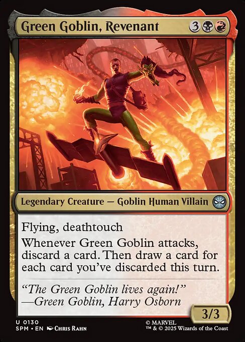 Green Goblin, Revenant - Magic: The Gathering SPM #130