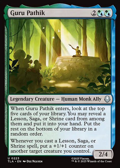 Guru Pathik - Magic: The Gathering TLA #223
