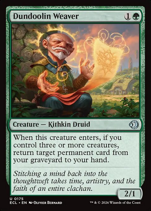 Dundoolin Weaver - Magic: The Gathering ECL #175