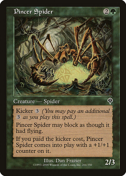 Pincer Spider - Magic: The Gathering INV #201