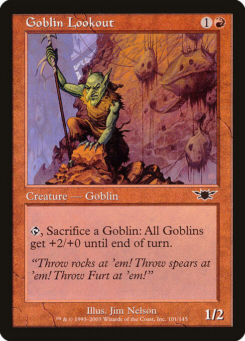 Goblin Lookout - Magic: The Gathering LGN #101
