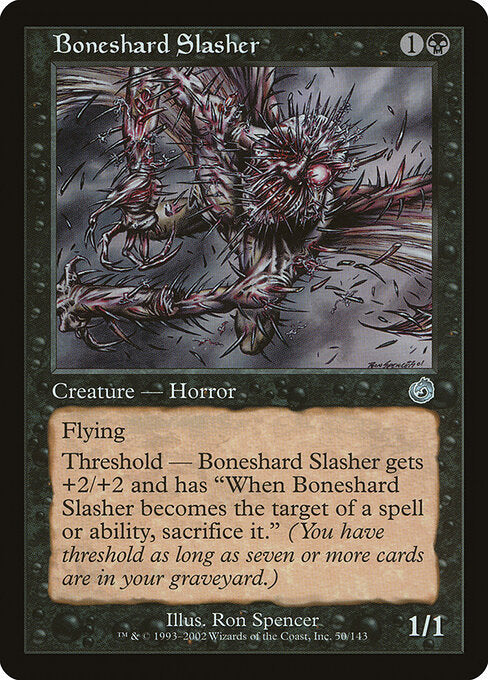 Boneshard Slasher - Magic: The Gathering TOR #50