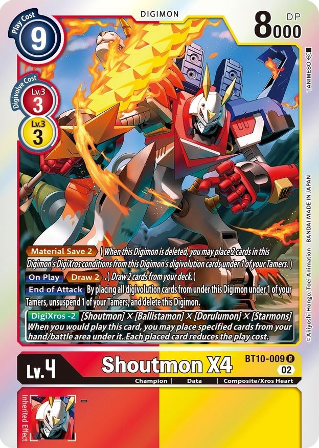 Shoutmon X4 - BT10-009