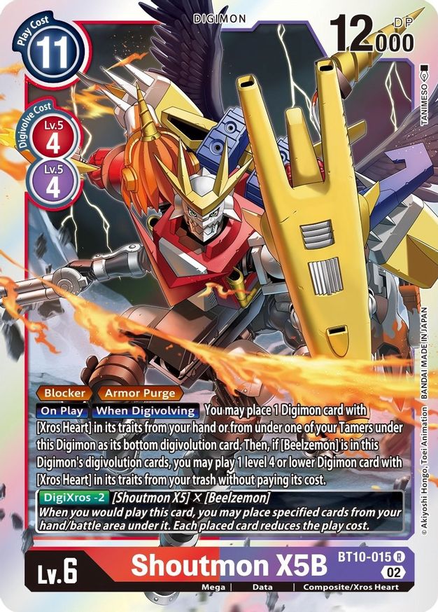 Shoutmon X5B - BT10-015