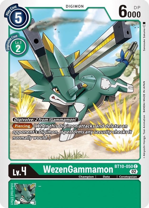 WezenGammamon - BT10-050