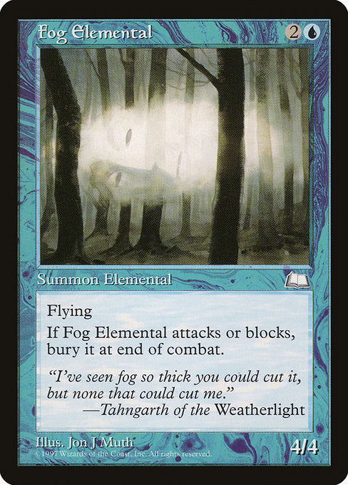 Fog Elemental Weatherlight WTH