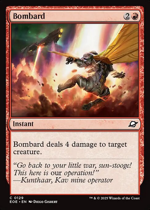 Bombard - Magic: The Gathering EOE #129