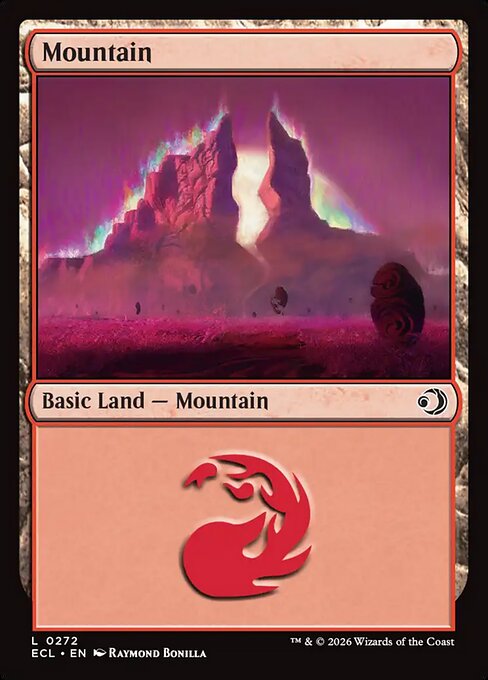 Mountain - Magic: The Gathering ECL #272