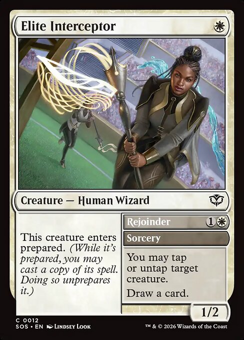 Elite Interceptor // Rejoinder - Magic: The Gathering SOS #12