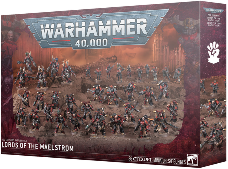 Warhammer 40K: Red Corsairs Battleforce - Lords of the Maelstrom
