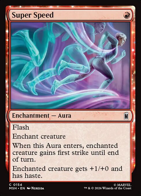 Super Speed - Magic: The Gathering MSH #154