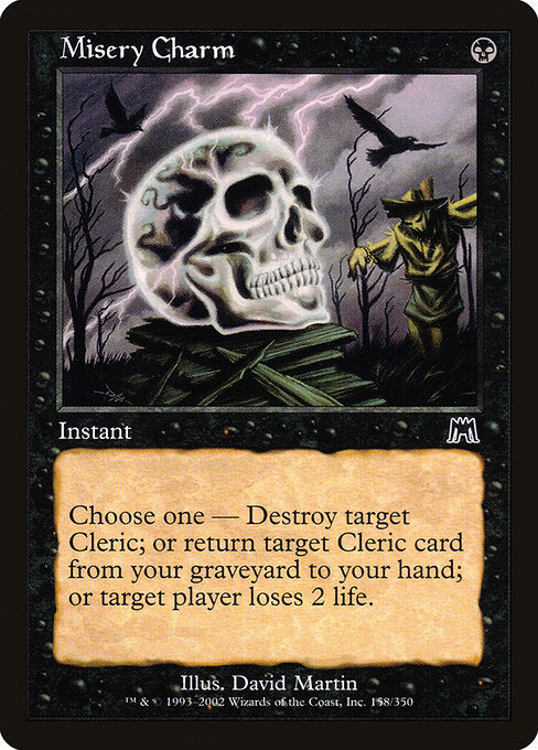 Misery Charm - Magic: The Gathering ONS #158