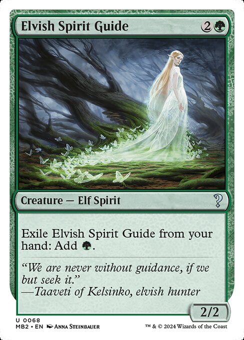 Elvish Spirit Guide Mystery Booster 2 mb2