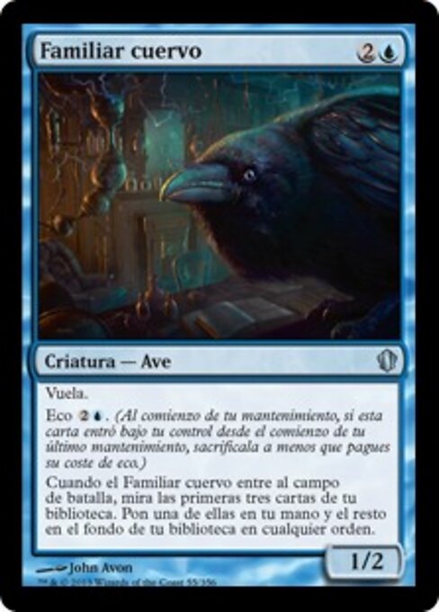 Raven Familiar · C13 #55 · ES