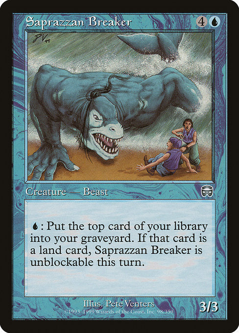 Saprazzan Breaker Mercadian Masques MMQ